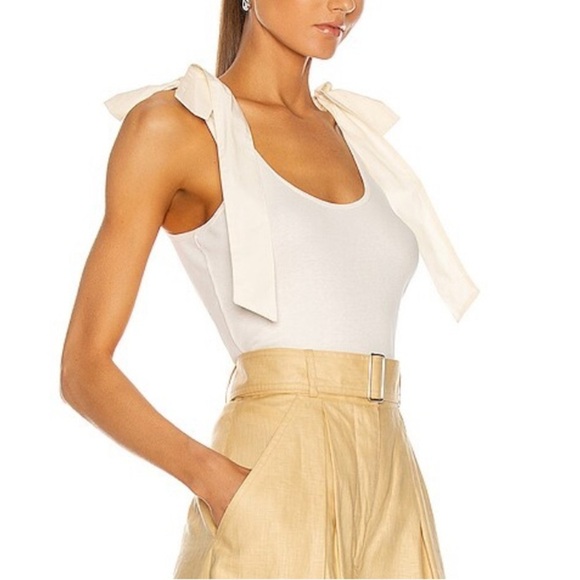 Ulla Johnson Bailey Bow Tank Size Medium - Picture 1 of 9